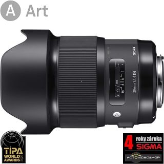 Sigma 20mm f/1.4 DG HSM Art  Sony E + 4 ROKY ZRUKA !