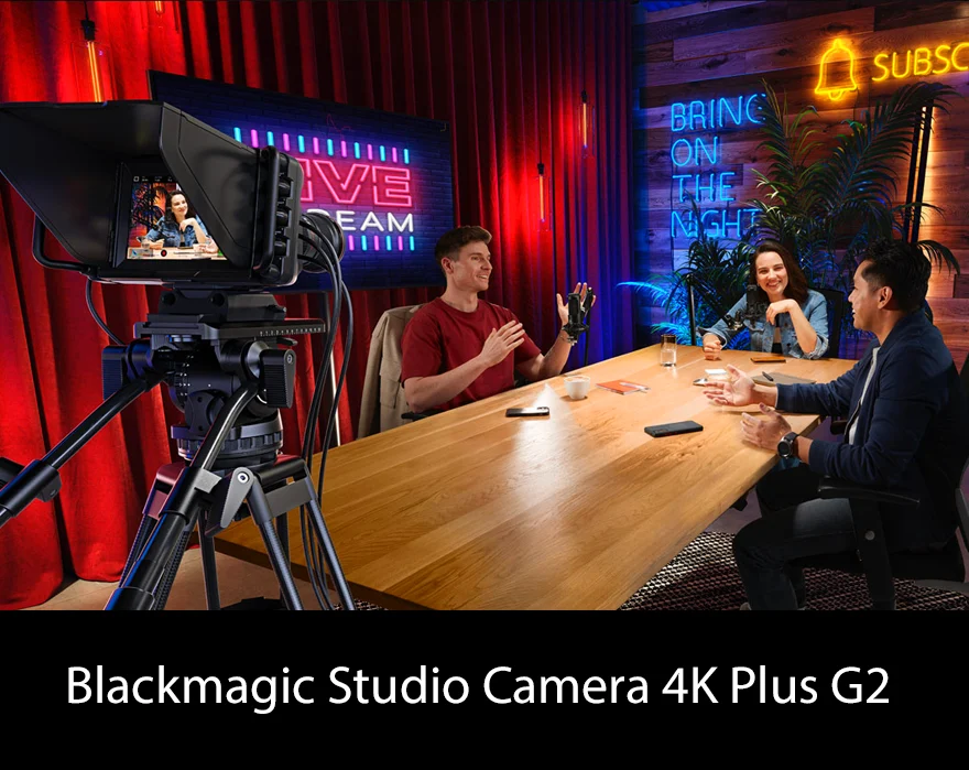 Blackmagic Design STUDIO CAMERA 4K PLUS G2