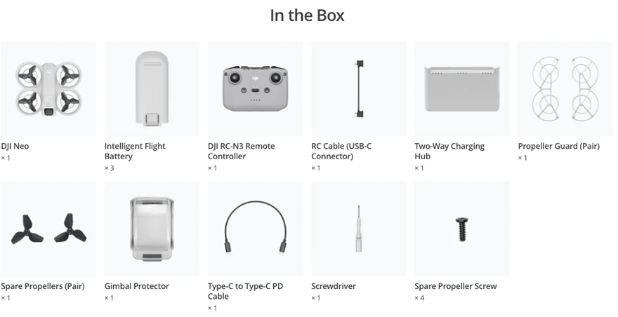 dji neo fly more