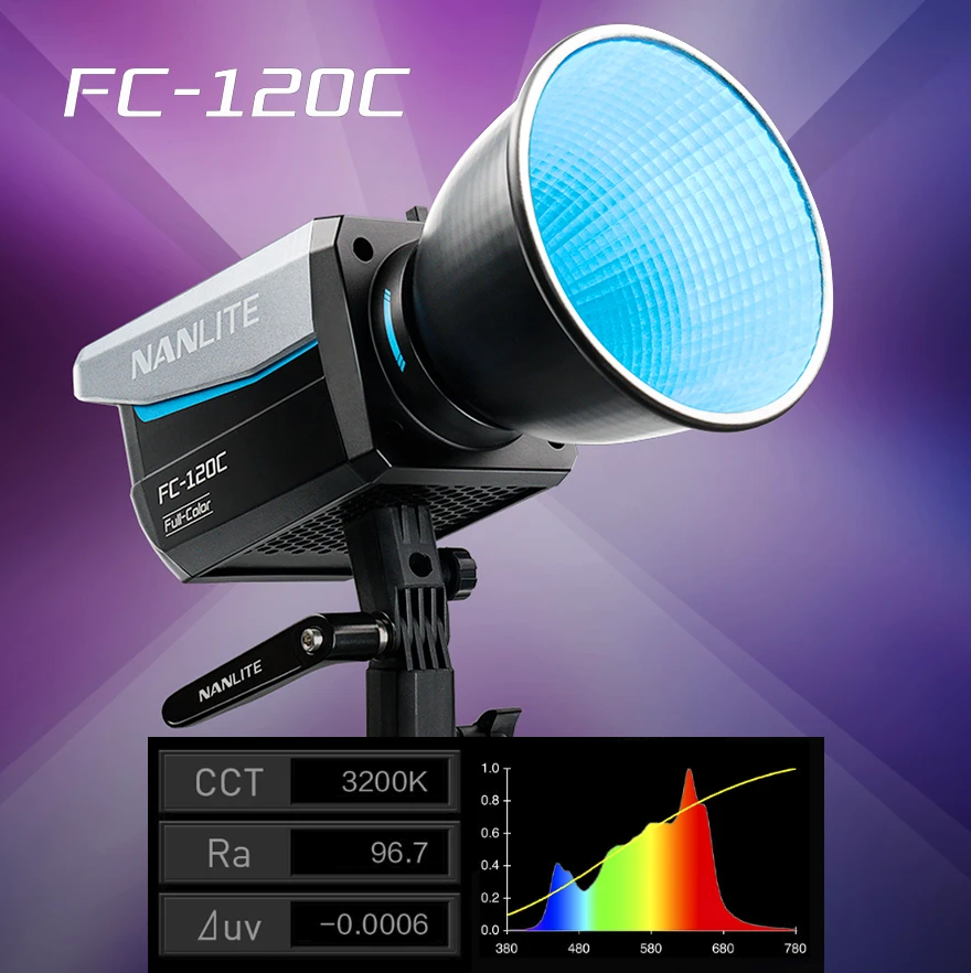 Nanlite FC-120C RGB LED svetlo