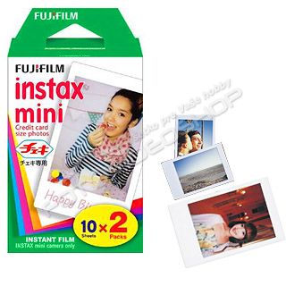 FUJIFILM Colorfilm Instax Mini Glossy(10X2/Pk)