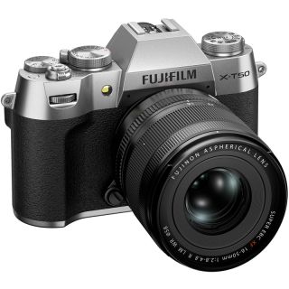 Fujifilm X-T50 silver + 16-50mm