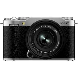 Fujifilm X-M5 silver + 15-45mm