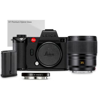 Leica SL2-S + 35mm + M-Adapter L + BP-SCL6 + glass protector