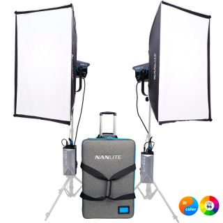 Nanlite FC-500B 2-Light Trolley Case Kit