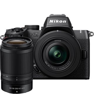 Nikon Z50 II + Z DX 16-50mm f/3.5-6.3 VR + Z DX 50-250mm f/4.5-6.3 VR