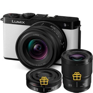 Panasonic Lumix S9 Biely + S 18-40mm f/4.5-6.3