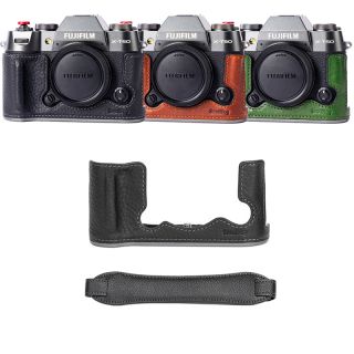 SMALLRIG 4709 Leather Half Case Kit for Fujifilm X-T50 Black