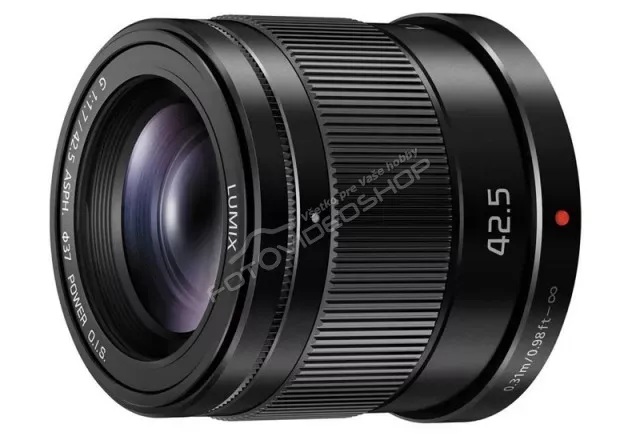 Panasonic LUMIX G 42.5mm f/1.7 ASPH. POWER O.I.S. | Panasonic objektívy |  FOTO-VIDEO-SHOP