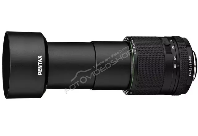 Pentax 55-300 mm f/4,5-6,3 HD DA ED PLM WR RE | Pentax objektívy ...