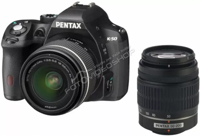 PENTAX K-50 + DA L 18-55 WR + DA L 50-200 WR